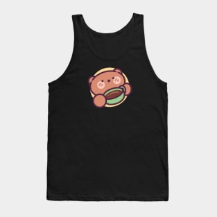 Coffee Bear Tank Top